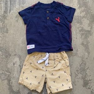 Baby Boy Lobster Outfit